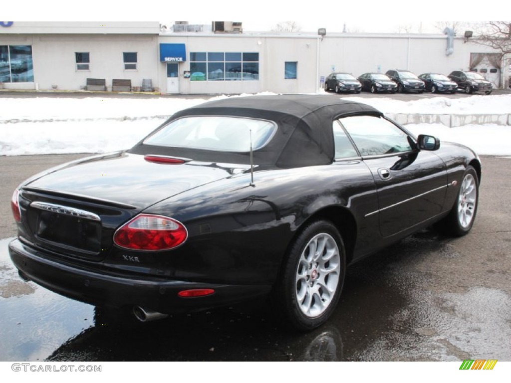 2002 XK XKR Convertible - Anthracite Metallic / Charcoal photo #6