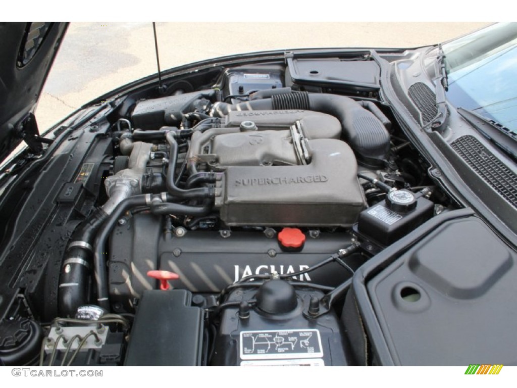 2002 Jaguar XK XKR Convertible 4.0 Liter R Supercharged DOHC 32-Valve V8 Engine Photo #103115894