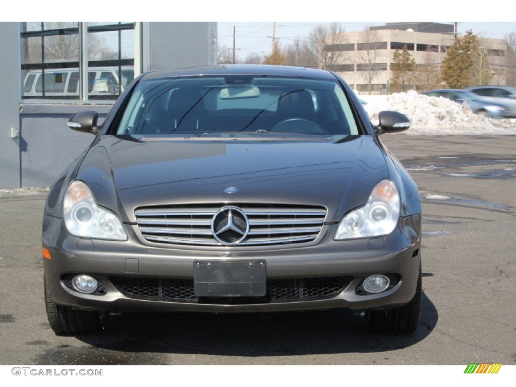 2007 CLS 550 - Granite Grey Metallic / Black photo #2