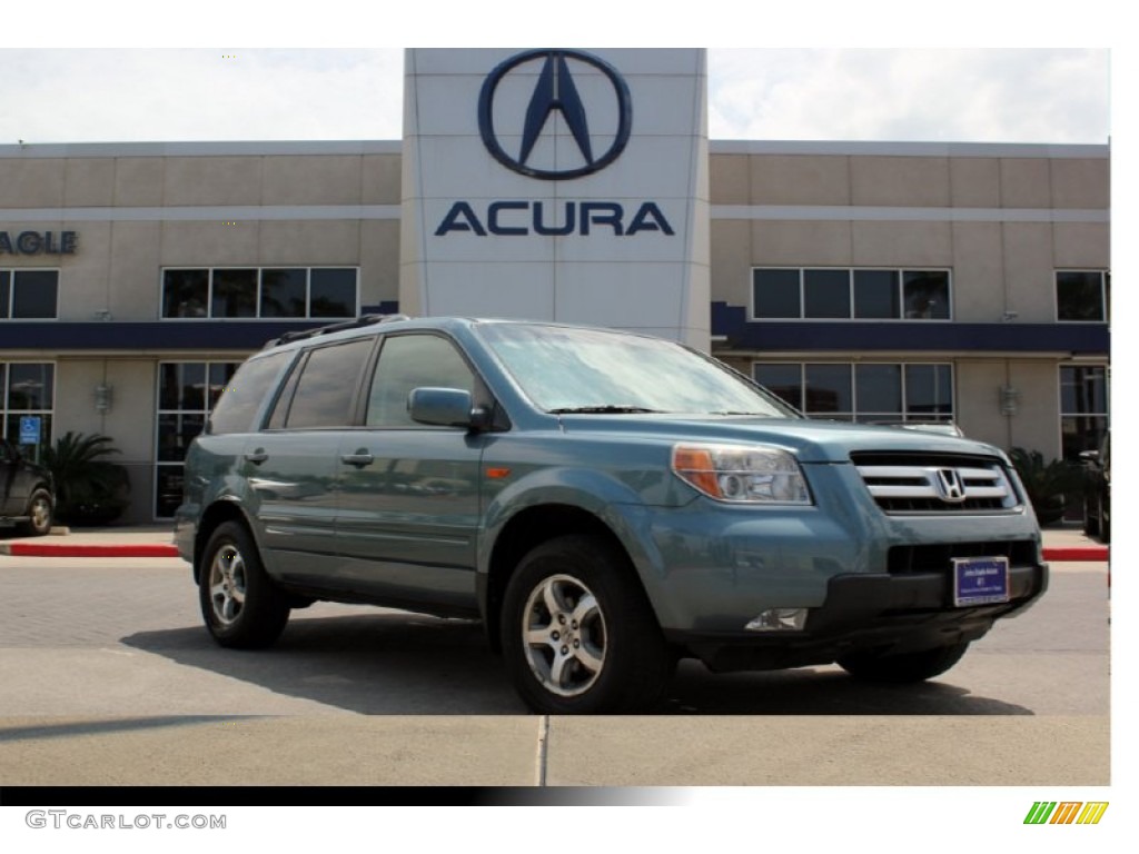 Steel Blue Metallic Honda Pilot