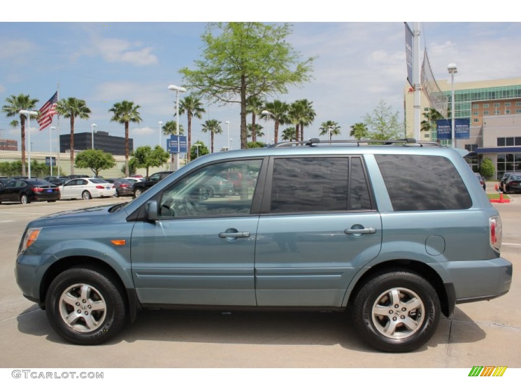 Steel Blue Metallic 2008 Honda Pilot EX-L 4WD Exterior Photo #103117928
