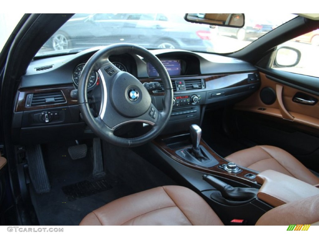 Saddle Brown Interior 2012 BMW 3 Series 328i Convertible Photo #103118423