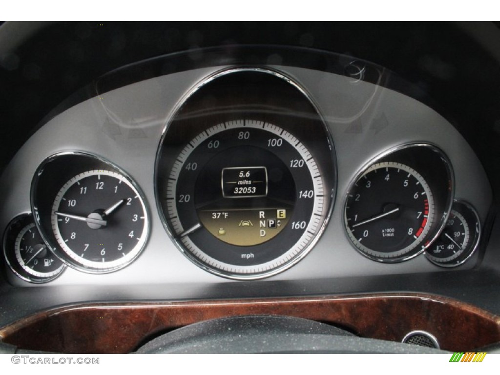 2012 Mercedes-Benz E 350 4Matic Sedan Gauges Photos
