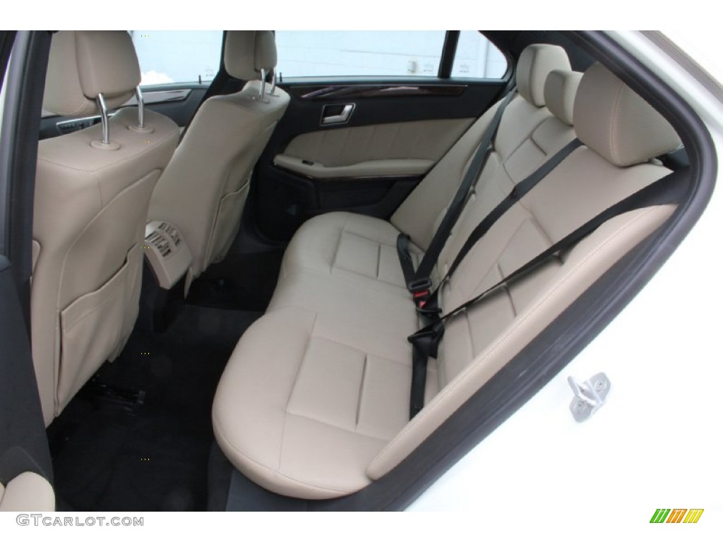 2012 Mercedes-Benz E 350 4Matic Sedan Rear Seat Photos