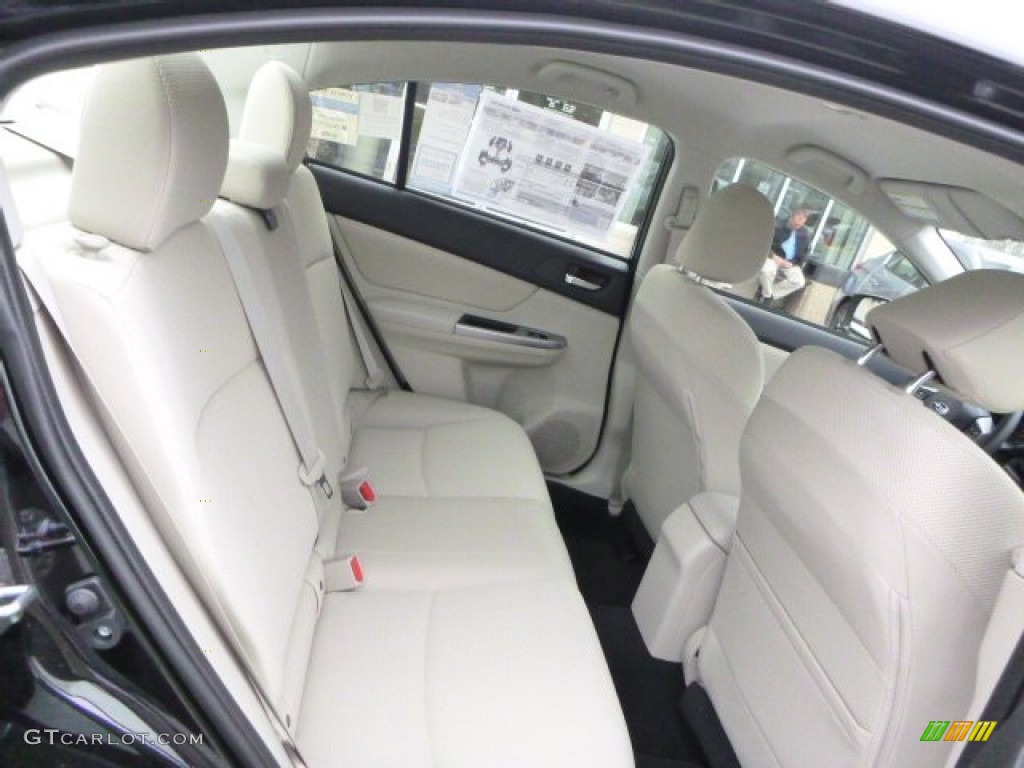 2015 Impreza 2.0i Premium 4 Door - Crystal Black Silica / Ivory photo #12