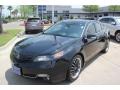 2013 Crystal Black Pearl Acura TL Advance  photo #4