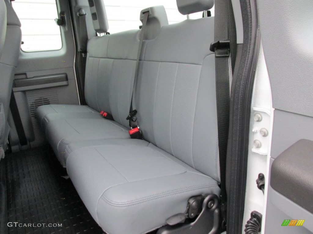 2015 F250 Super Duty XL Super Cab - Oxford White / Steel photo #19