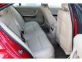 2011 BMW 3 Series Oyster/Black Dakota Leather Interior Rear Seat Photo