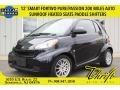 Deep Black 2012 Smart fortwo passion coupe
