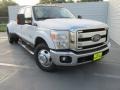 Oxford White 2015 Ford F350 Super Duty Lariat Crew Cab