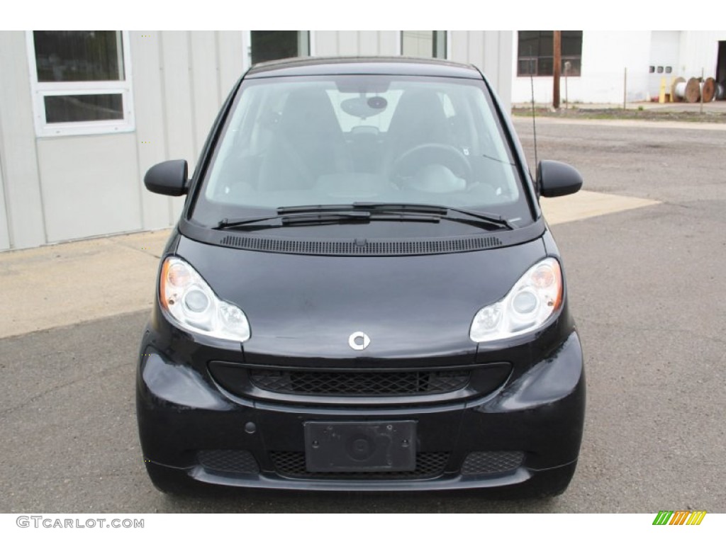 2012 fortwo passion coupe - Deep Black / Black Leather photo #5