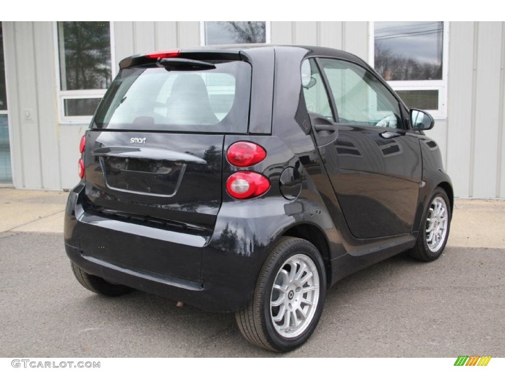 2012 fortwo passion coupe - Deep Black / Black Leather photo #8