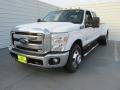 Oxford White - F350 Super Duty Lariat Crew Cab Photo No. 7