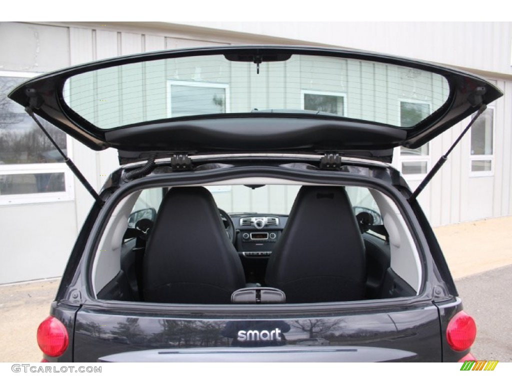 2012 fortwo passion coupe - Deep Black / Black Leather photo #12
