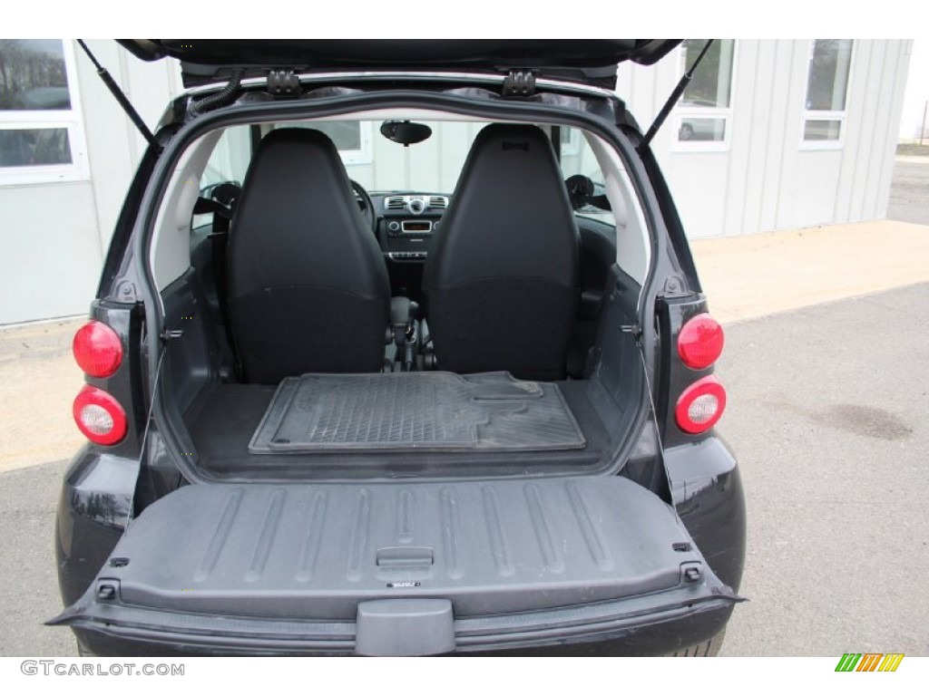 2012 fortwo passion coupe - Deep Black / Black Leather photo #13