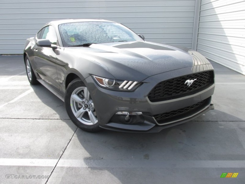 2015 Magnetic Metallic Ford Mustang Ecoboost Coupe