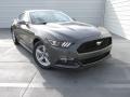 2015 Magnetic Metallic Ford Mustang EcoBoost Coupe  photo #2