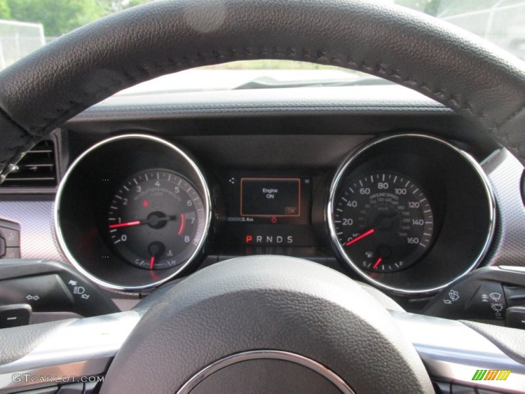 2015 Ford Mustang EcoBoost Coupe Gauges Photos