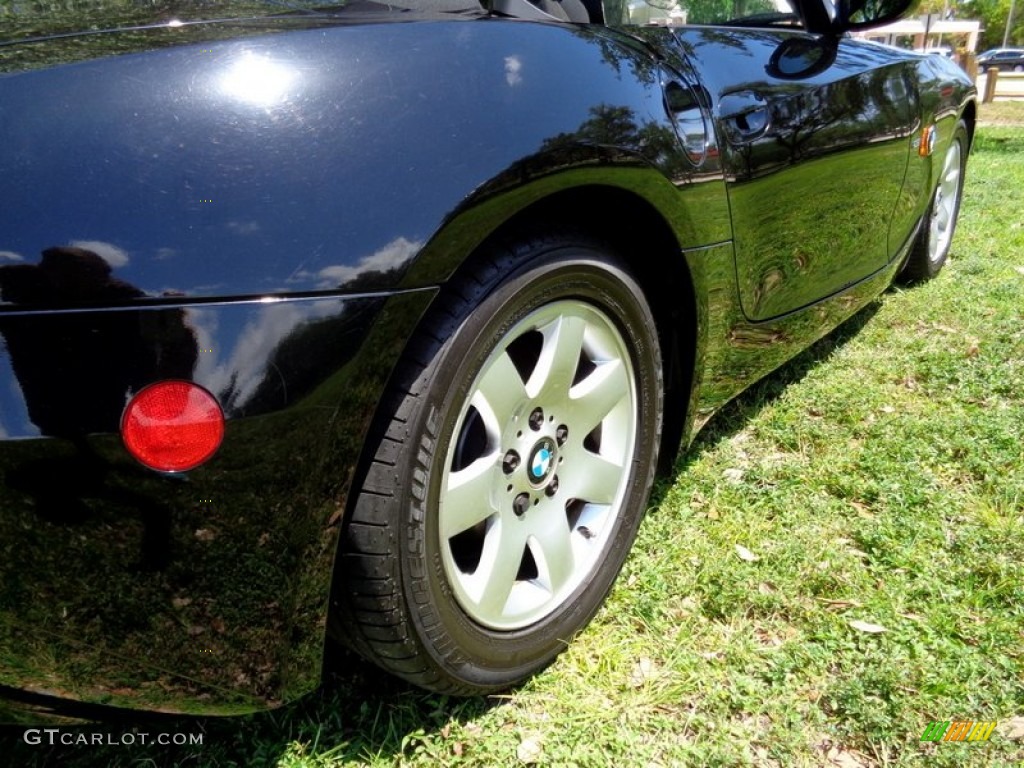 2003 Z4 2.5i Roadster - Black Sapphire Metallic / Black photo #22