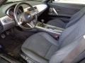 2003 BMW Z4 Black Interior Front Seat Photo