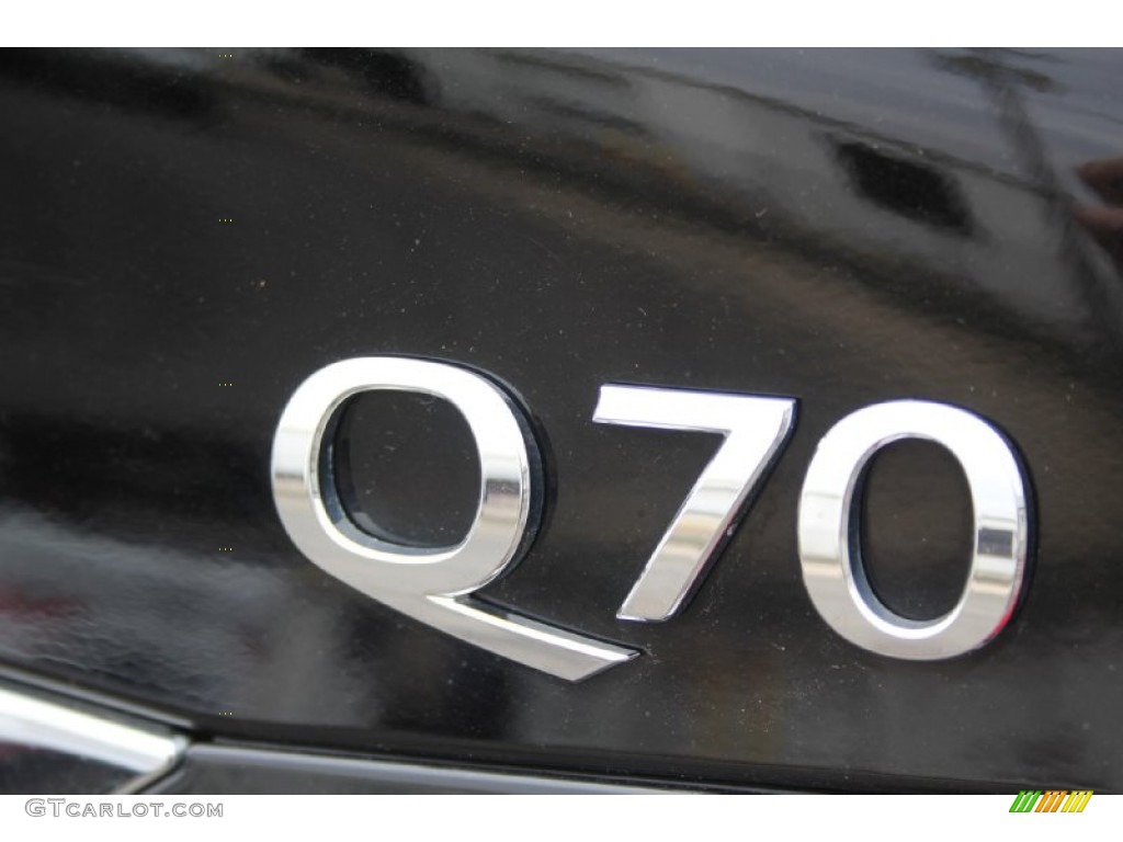 2014 Q70 3.7 AWD - Black Obsidian / Wheat photo #10
