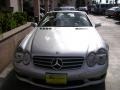 2005 Brilliant Silver Metallic Mercedes-Benz SL 500 Roadster  photo #20