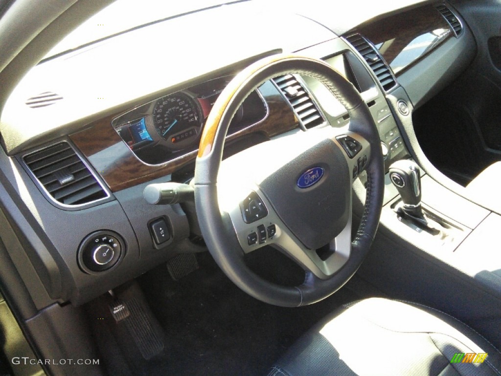 2015 Taurus Limited - Magnetic Metallic / Charcoal Black photo #7
