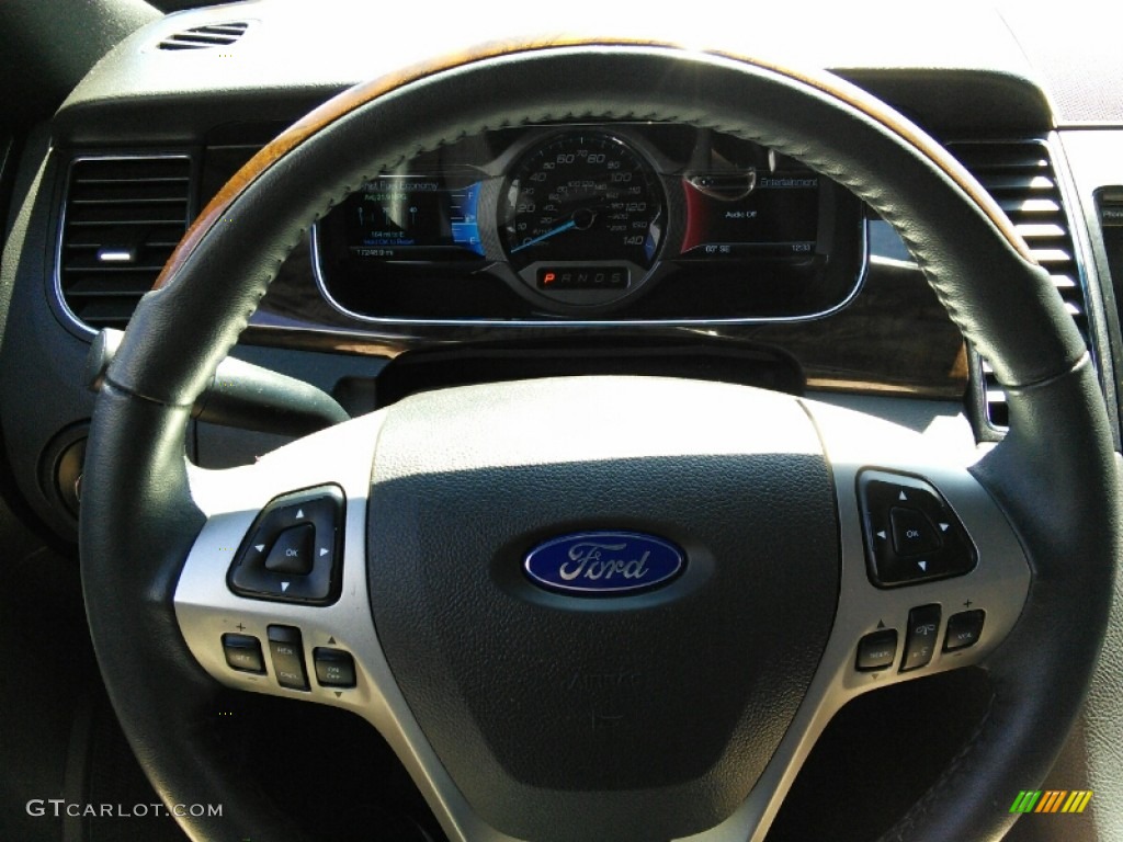 2015 Taurus Limited - Magnetic Metallic / Charcoal Black photo #8