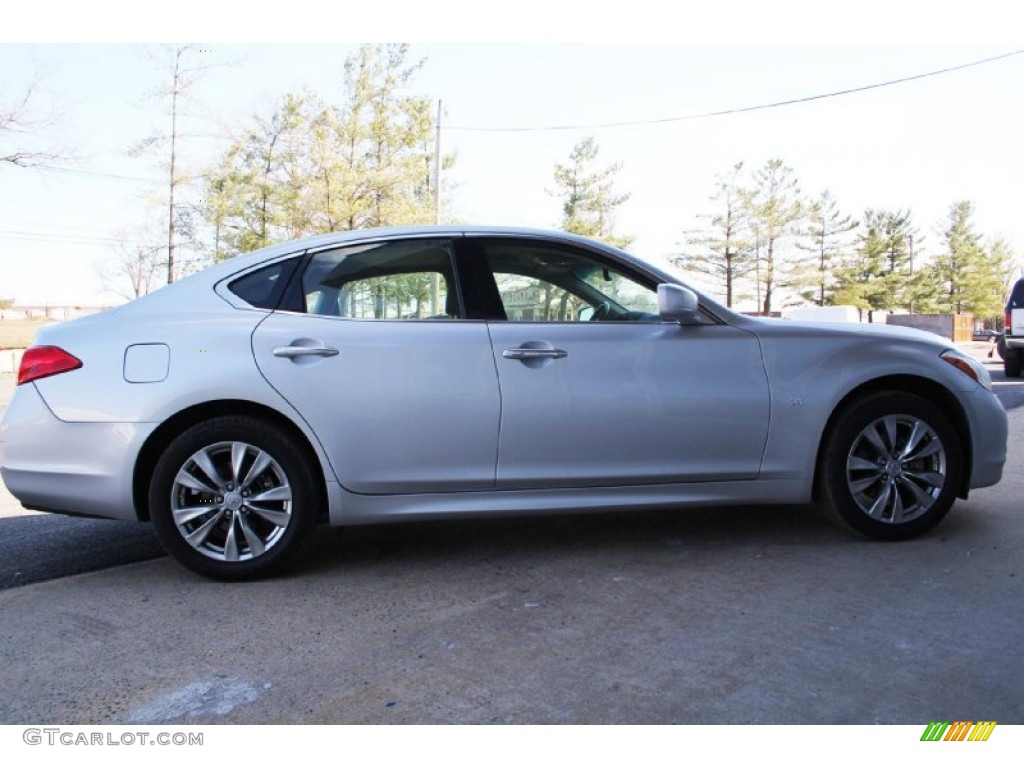 2014 Q70 3.7 AWD - Liquid Platinum / Graphite photo #6