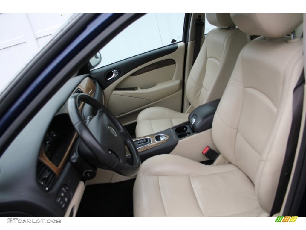 2003 S-Type R - Sapphire Blue Metallic / Ivory photo #14