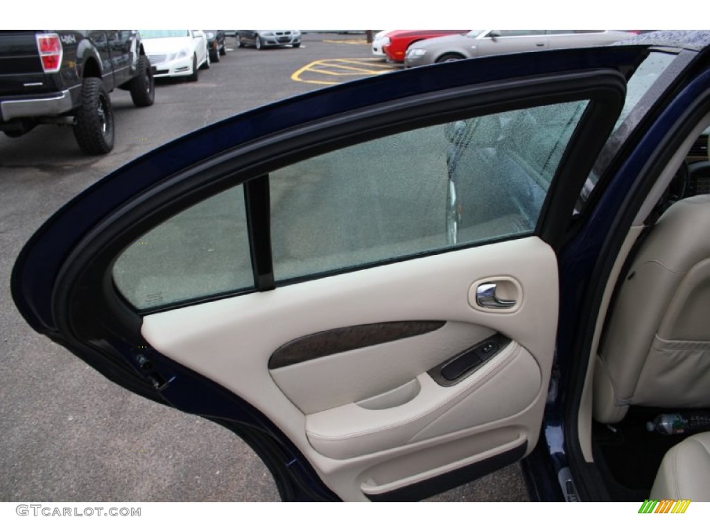 2003 S-Type R - Sapphire Blue Metallic / Ivory photo #16