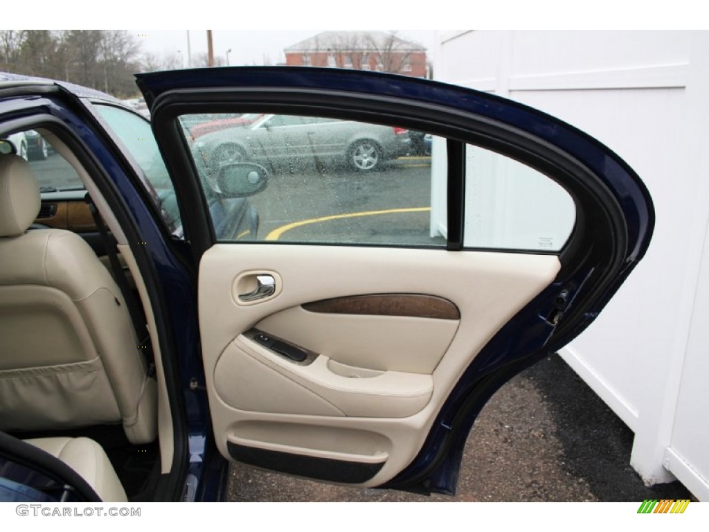 2003 S-Type R - Sapphire Blue Metallic / Ivory photo #19