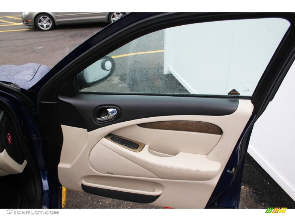 2003 S-Type R - Sapphire Blue Metallic / Ivory photo #21
