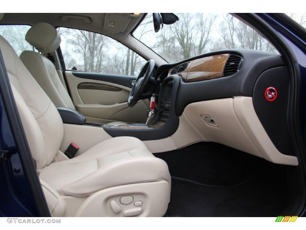 2003 S-Type R - Sapphire Blue Metallic / Ivory photo #23