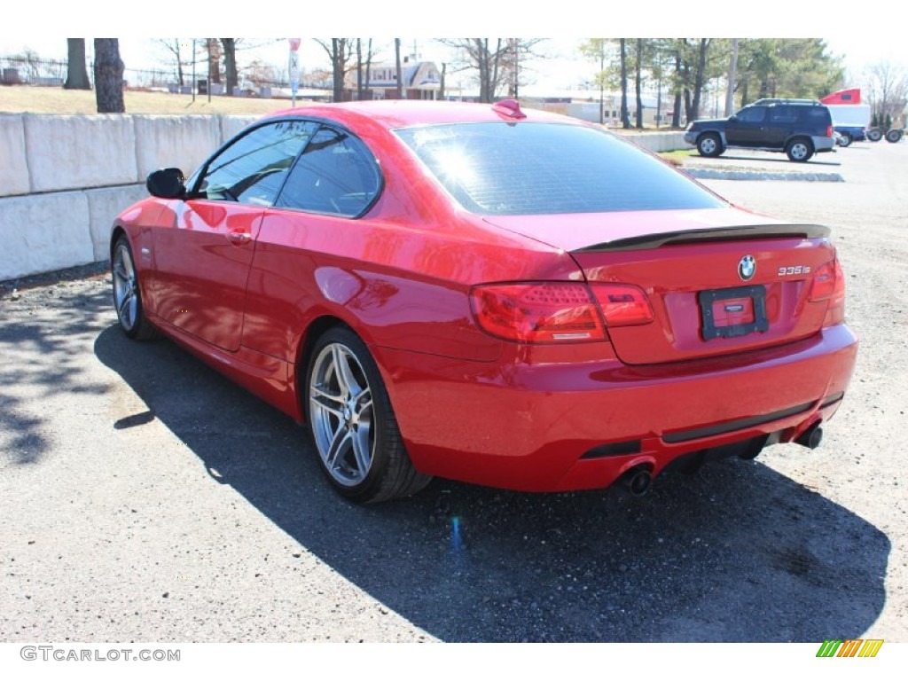 Crimson Red 2013 BMW 3 Series 335is Coupe Exterior Photo #103132526