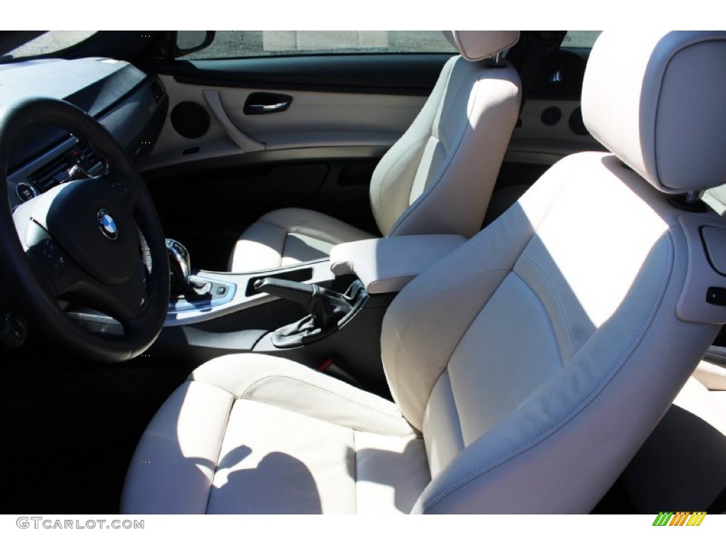 Oyster Interior 2013 BMW 3 Series 335is Coupe Photo #103132718