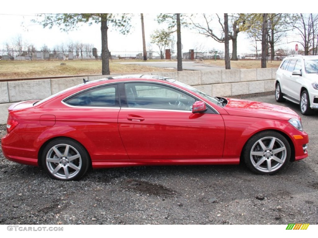 Mars Red 2014 Mercedes-Benz C 350 4Matic Coupe Exterior Photo #103132826