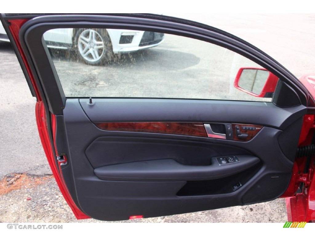 2014 Mercedes-Benz C 350 4Matic Coupe Black Door Panel Photo #103132877