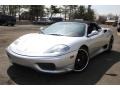 2001 Silver Ferrari 360 Spider F1  photo #2