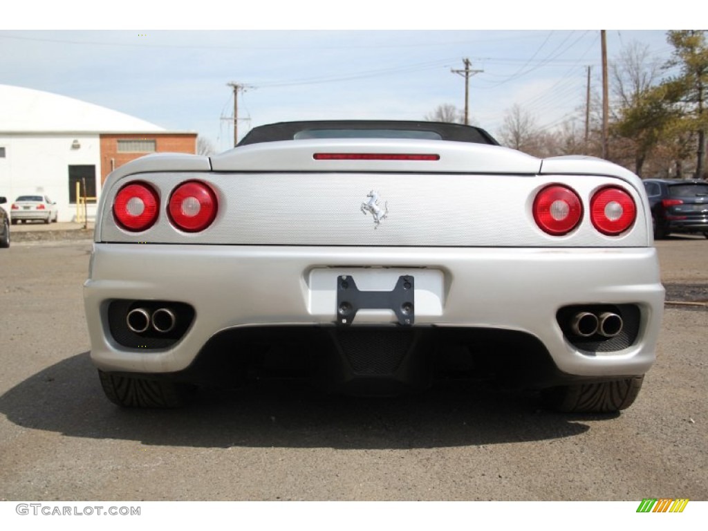 2001 360 Spider F1 - Silver / Black/Red photo #17