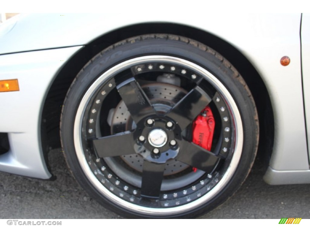 2001 360 Spider F1 - Silver / Black/Red photo #27