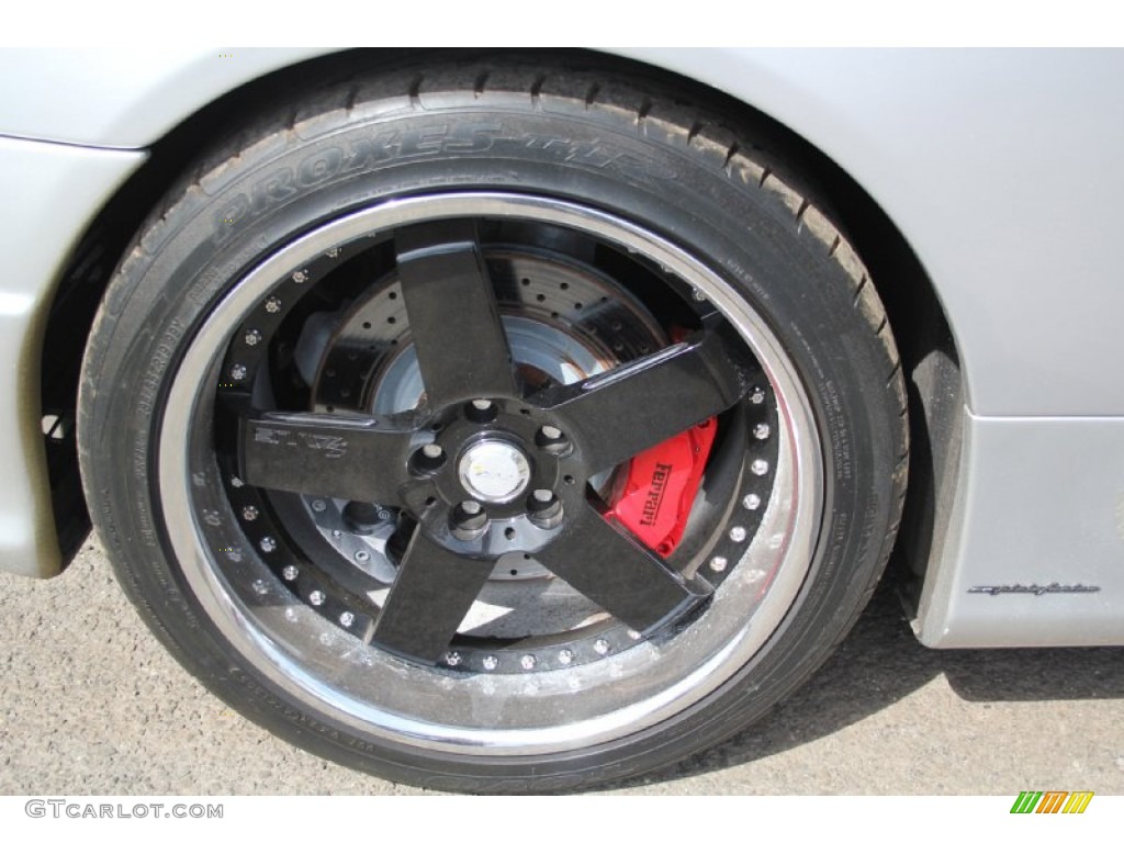 2001 360 Spider F1 - Silver / Black/Red photo #29