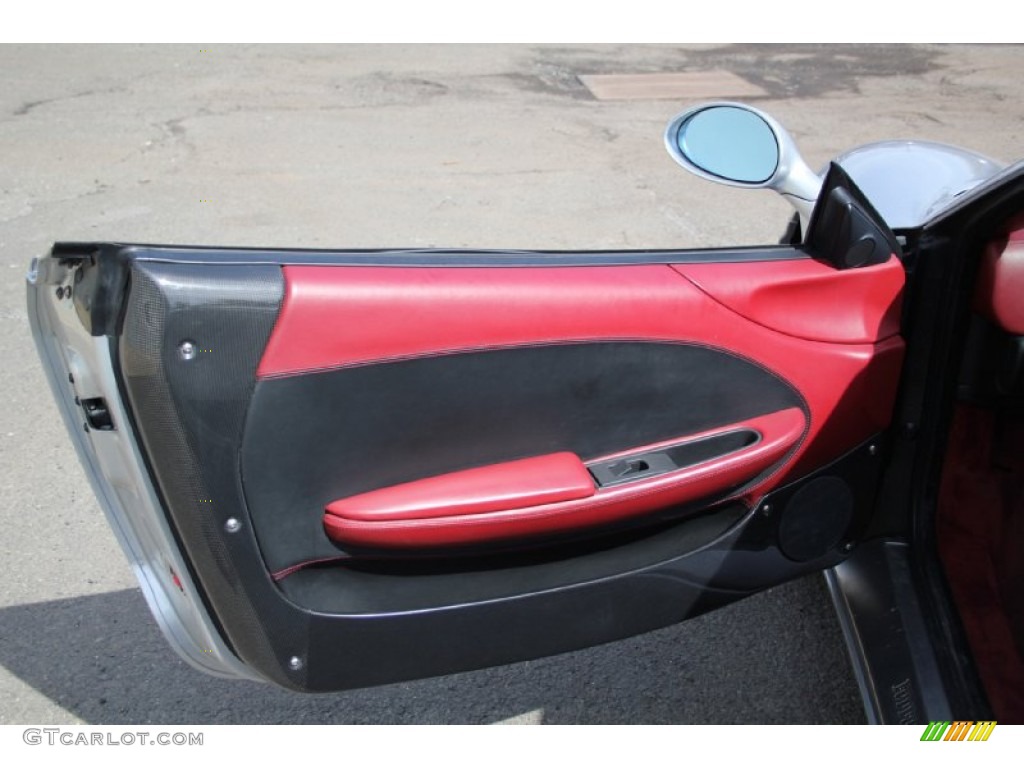 2001 360 Spider F1 - Silver / Black/Red photo #31