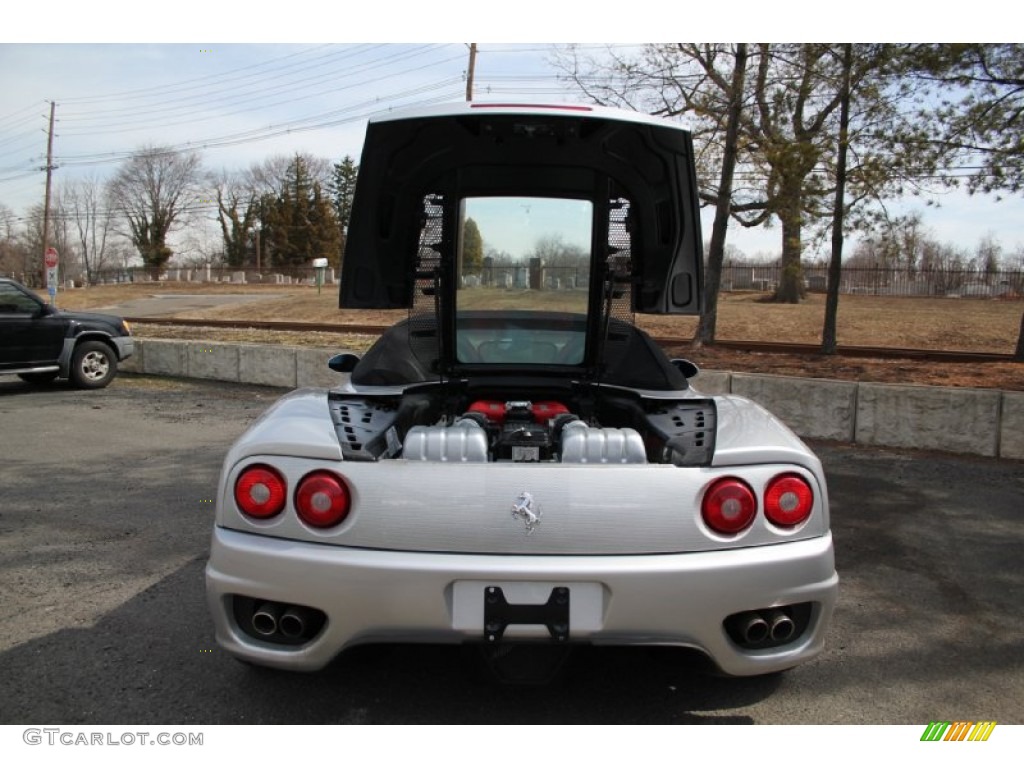 2001 360 Spider F1 - Silver / Black/Red photo #56