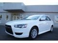 Wicked White Metallic 2013 Mitsubishi Lancer ES Exterior