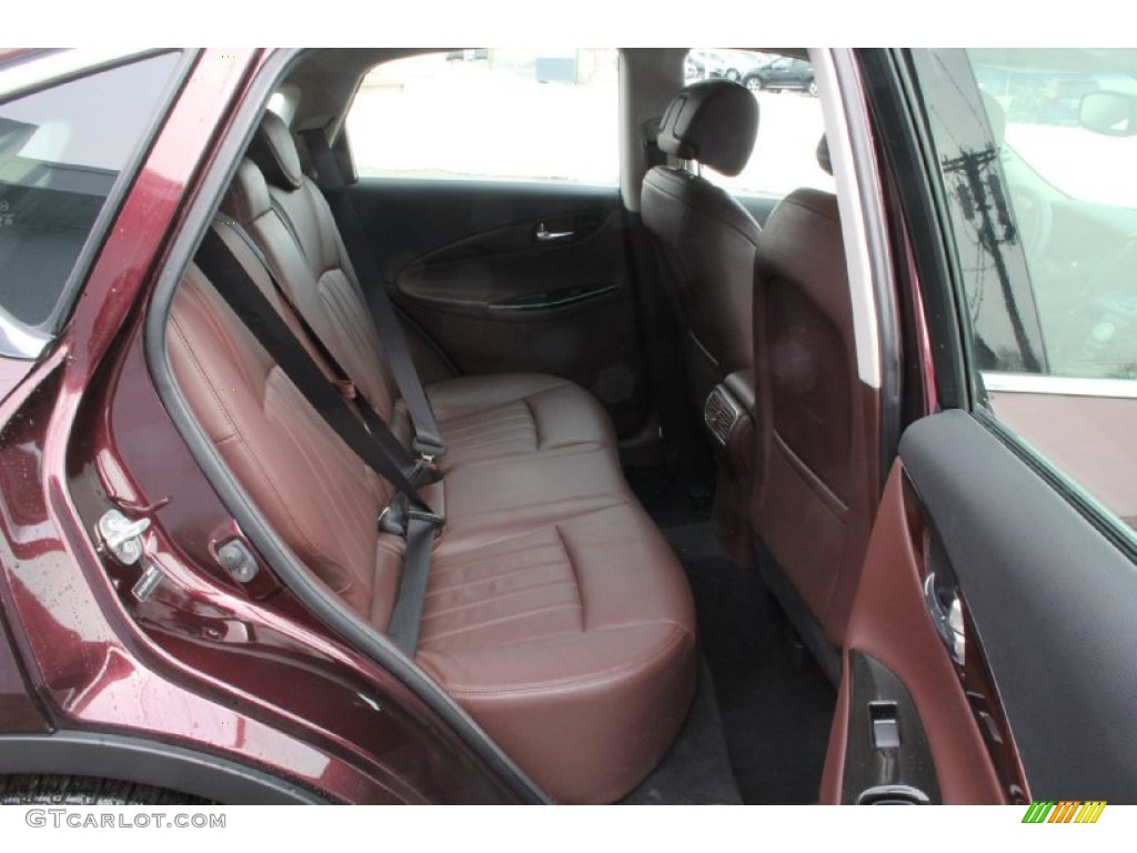 Chestnut Interior 2011 Infiniti EX 35 Journey AWD Photo #103137146
