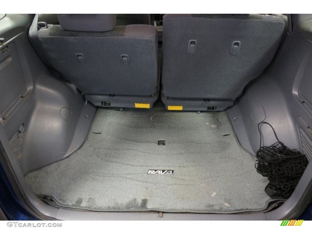 2002 RAV4 4WD - Spectra Blue Mica / Gray photo #18