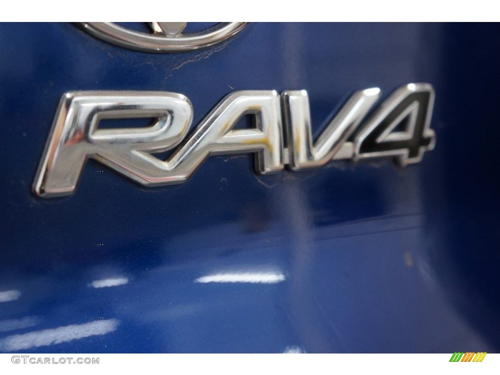 2002 RAV4 4WD - Spectra Blue Mica / Gray photo #62