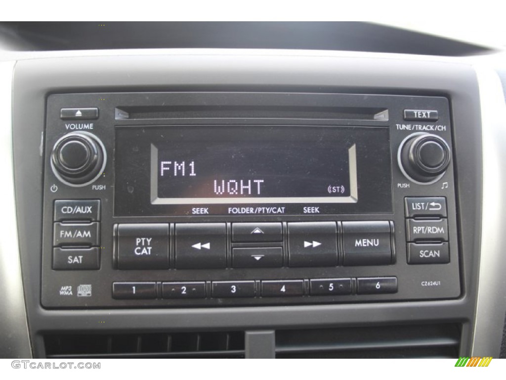 2012 Subaru Impreza WRX STi 5 Door Audio System Photos