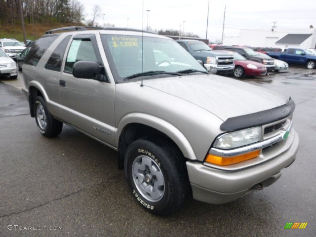 2004 Blazer LS 4x4 - Light Pewter Metallic / Graphite Gray photo #5